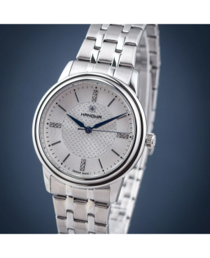Women Klasické Quartz Watch HANOWA 16-7087.04.001 Silver Dial 34mm image 3
