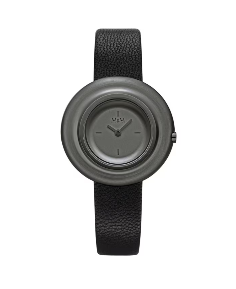 Women Fashion Quartz Watch M&M M11963-488 Schwarz Dial 36mm