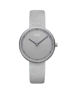 Kobiety Moda kwarcowy Zegarek M&M M11955-828 Kolor srebrny Wybierz 36mm