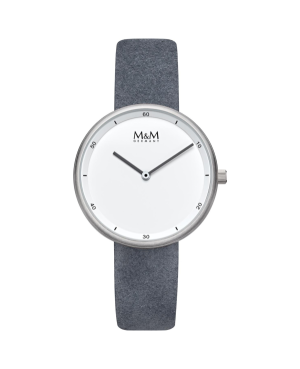 Women Fashion Quartz Watch M&M M11955-923 White Dial 36mm