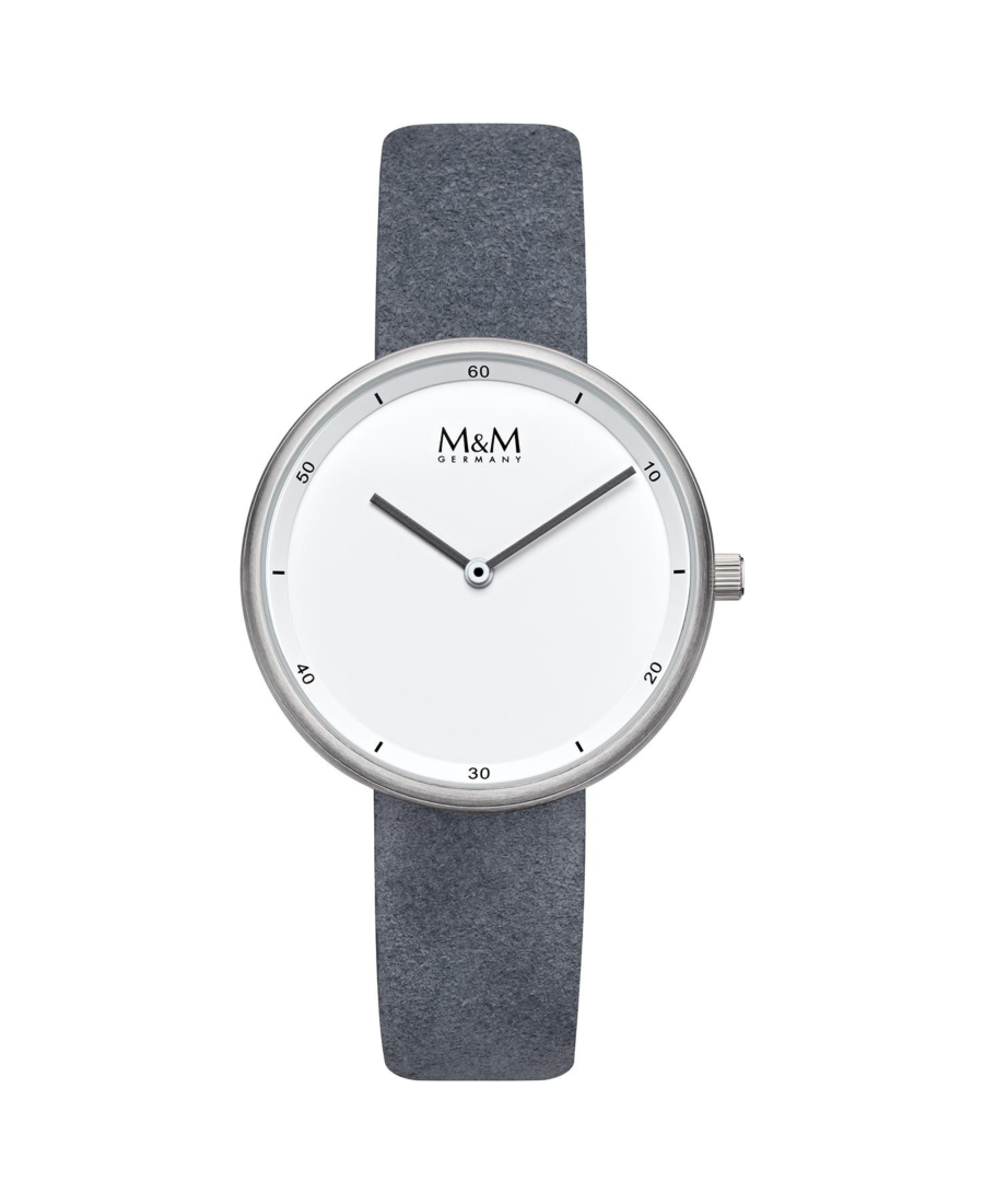 Women Fashion Quartz Watch M&M M11955-923 Bílá Dial 36mm