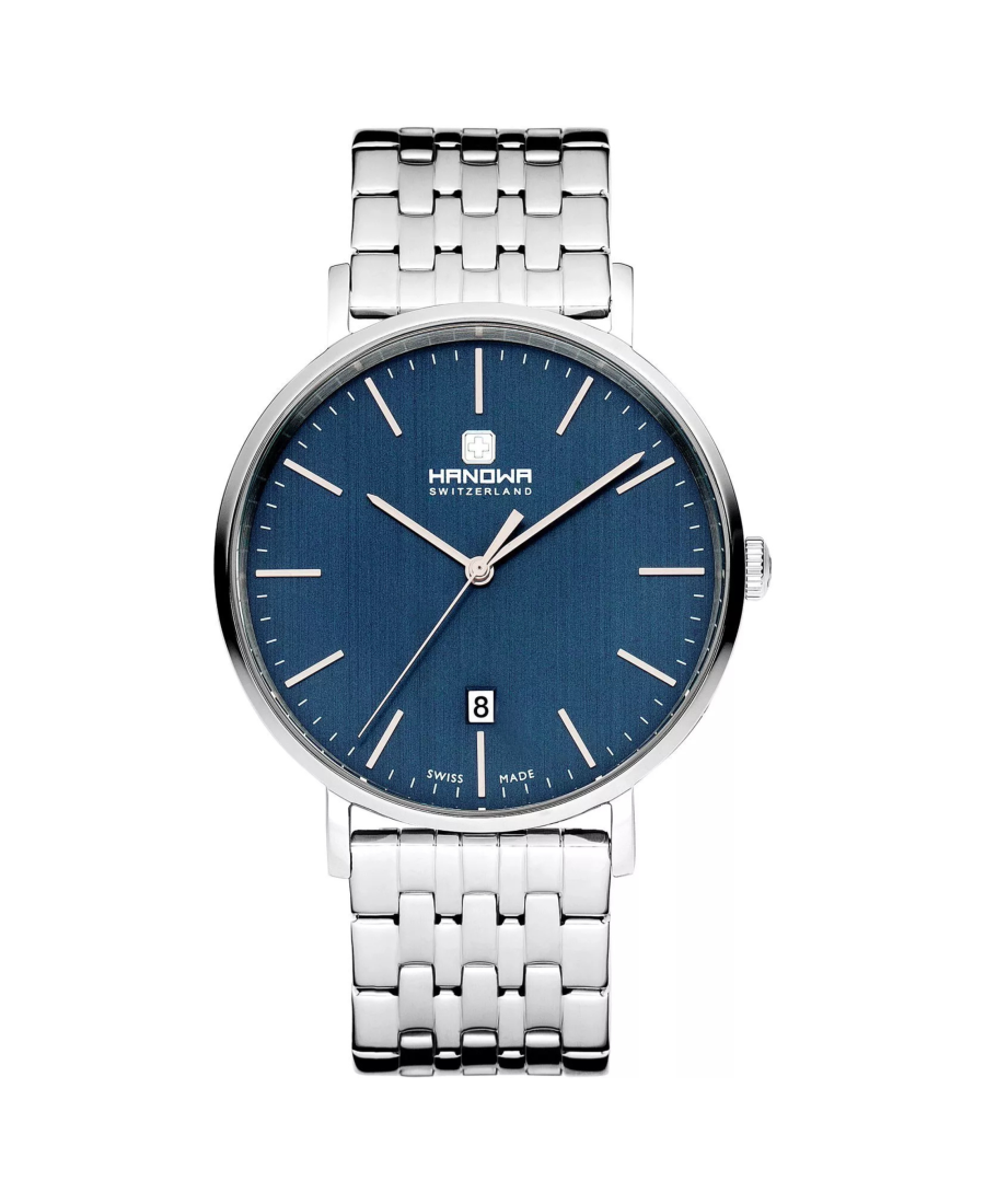 Vyriškas Klasikinis Kvarcinis Watch HANOWA HAWGH0001403 Mėlyna Dial 41mm