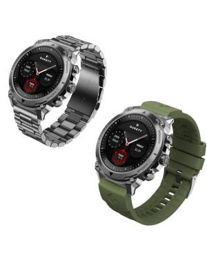 Vyriškas Sportinis Su funkcijomis Modernus (fashion) Watch GARETT Atom Silver steel 47mm image 1
