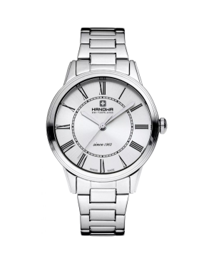 Women Klasické Quartz Watch HANOWA HAWLG0000902 Bílá Dial 34mm