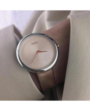 Moteriškas Modernus (fashion) Kvarcinis Watch M&M M11944-949 Rožinis Dial 34mm image 1