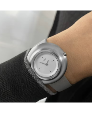 Women Fashion Quartz Watch M&M M11963-822 Silver Dial 36mm image 2