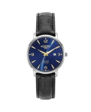 Women Klassisch Swiss Quartz Watch ROAMER 958844 41 40 05 Blau Dial