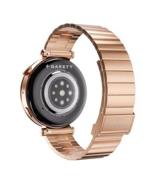 Жіночий Смарт Спортивний Фешн Наручний Годинник GARETT Rose Gold Solid steel image 5