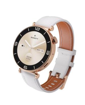 Sports Functional Fashion Smart watch Quartz Digital Watch GARETT Rose Gold Mesh steel Schwarz Dial 42mm image 4
