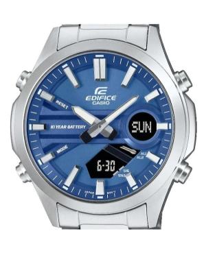 Vyriškas Su funkcijomis Klasikinis Japoniškas Kvarcinis Rodyklinis Watch CASIO EFV-C120D-2AEF Mėlyna Dial 7mm image 3