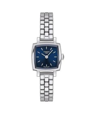 Women Fashion Klasické Swiss Quartz Analog Watch TISSOT T058.109.11.041.01 Modrá Dial 20mm