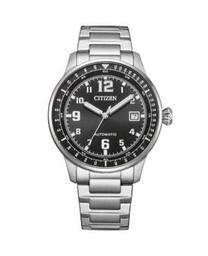 Vyriškas Klasikinis Japoniškas Kvarcinis - elektroninis, Solar Rodyklinis Watch CITIZEN NJ0190-51E Juodas Dial 40mm