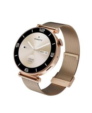 Sports Functional Fashion Smart watch Quartz Digital Watch GARETT Rose Gold Mesh steel Schwarz Dial 42mm image 10