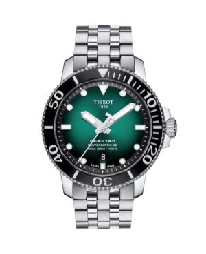 Mężczyźni klasyczny Diver Luxury Szwajcar automatyczny analogowe Zegarek TISSOT T120.407.11.091.01 Zielony Wybierz 43mm