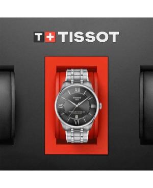 Men Klassisch Luxury Swiss Automatic Analog Watch TISSOT T139.407.11.068.00 Silver color Dial 42mm