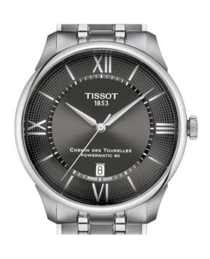 Чоловічий Класичний Швейцарський Механічний Наручний Годинник TISSOT T139.407.11.068.00 image 3