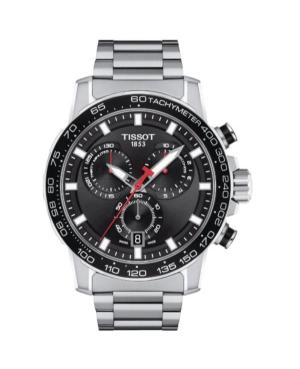 Men Classic Swiss Quartz Analog Watch Chronograph TISSOT T125.617.11.051.00 Black Dial 45mm