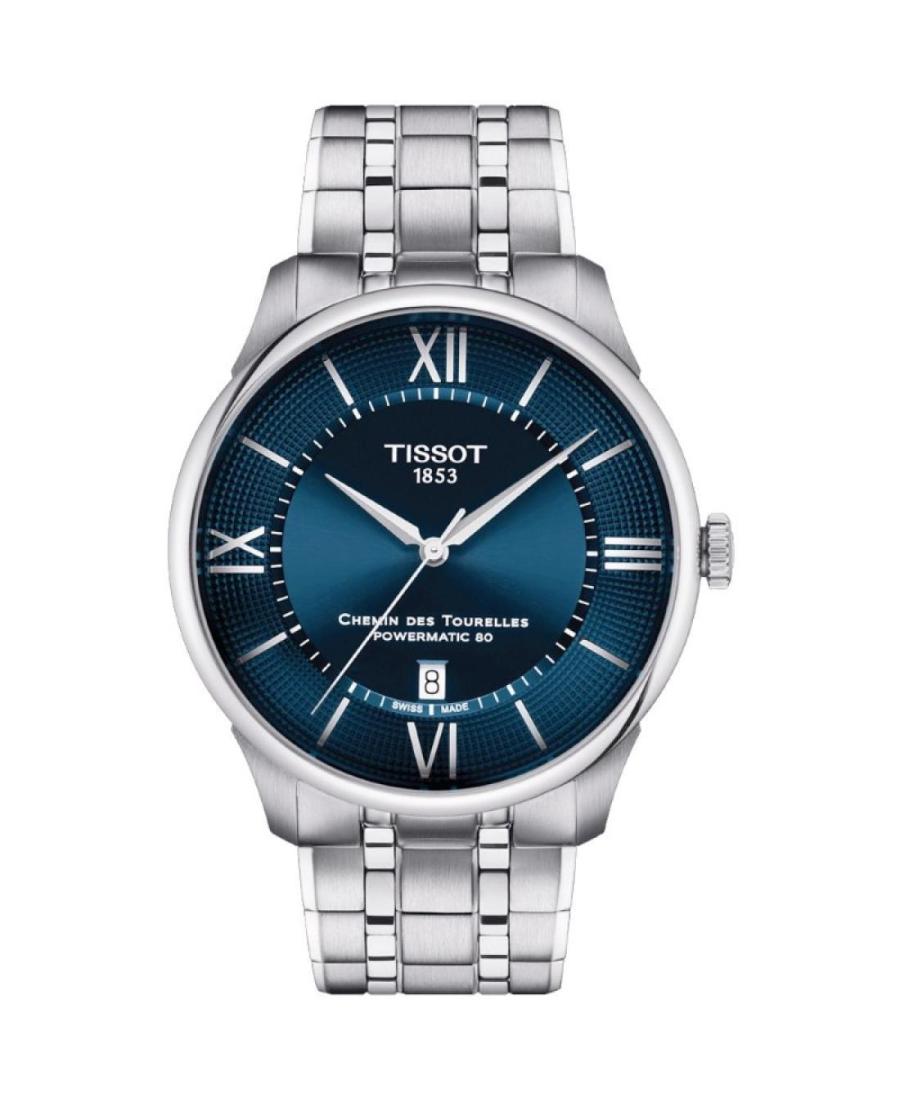 Чоловічий Класичний Швейцарський Механічний Наручний Годинник TISSOT T139.407.11.048.00