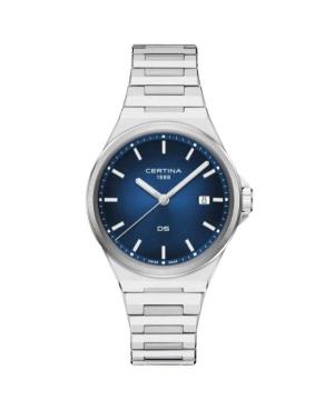 Men Classic Swiss Quartz Analog Watch CERTINA C043.410.11.041.00 Blue Dial