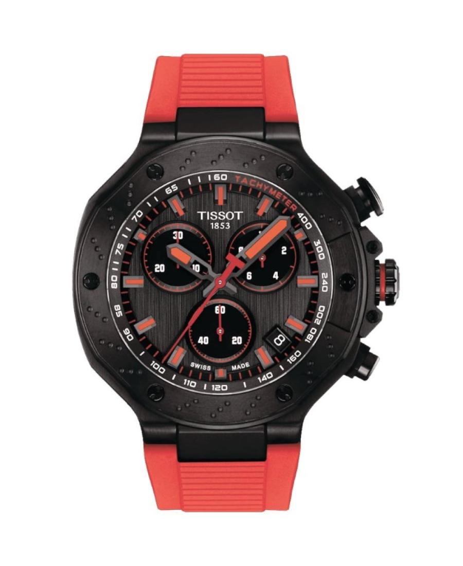Мужские Спортивные Швейцарские Наручные Часы TISSOT T141.417.37.061.01
