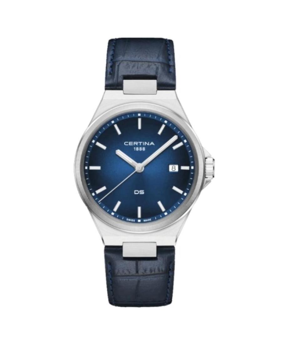Men Classic Swiss Quartz Analog Watch CERTINA C043.410.16.041.00 Blue Dial