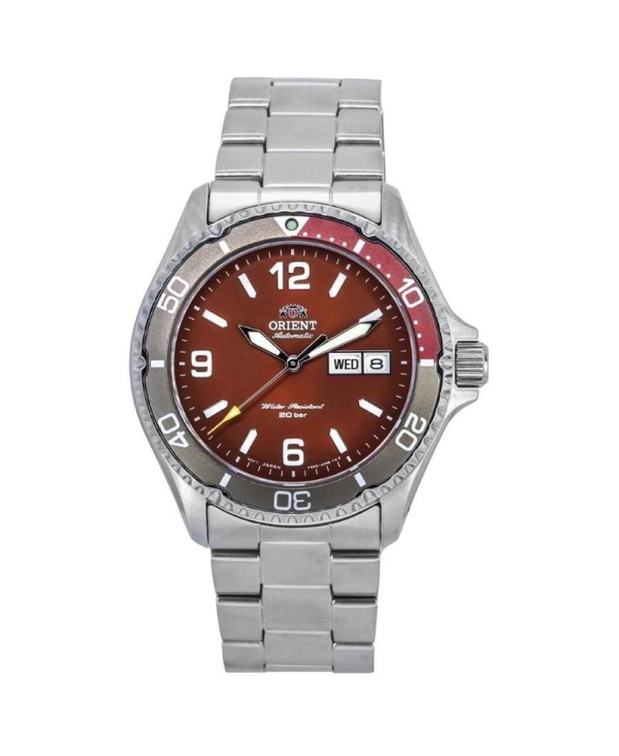 Men Klassisch Diver Japan Automatic Analog Watch ORIENT RA-AA0820R39B Rot Dial 41.8mm