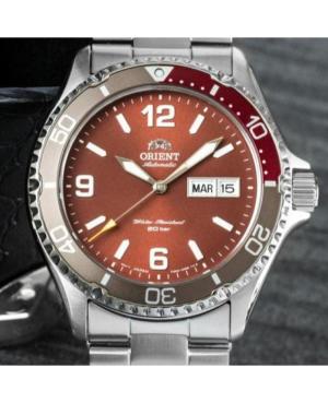 Men Classic Diver Japan Automatic Analog Watch ORIENT RA-AA0820R39B Red Dial 41.8mm image 2