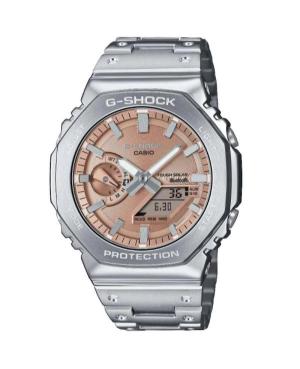 Men Sports Functional Diver Japan Eco-Drive Digital Watch Timer CASIO GM-B2100AD-5AER Braun Dial