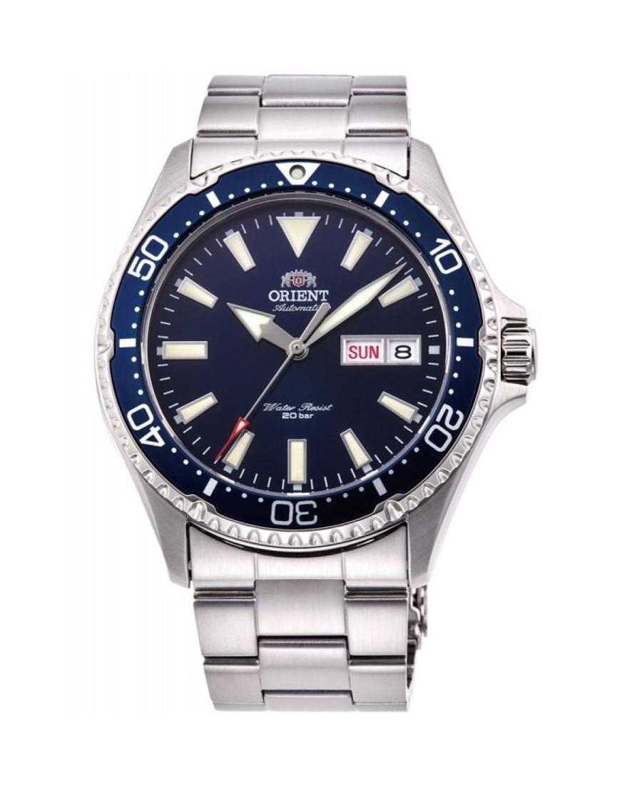 Men Classic Diver Japan Automatic Analog Watch ORIENT RA-AA0002L39B Blue Dial 41.8mm