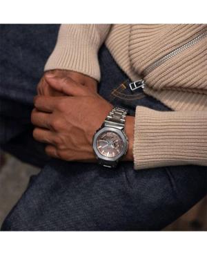 Men Sports Functional Diver Japan Eco-Drive Digital Watch Timer CASIO GM-B2100AD-5AER Braun Dial image 3