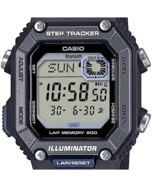Men Sports Japan Quartz Digital Watch Timer CASIO WS-B1000-1AVEF Silver color Dial image 6