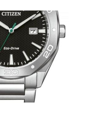 Men Classic Japan Eco-Drive Analog Watch CITIZEN BM7631-52E Black Dial 41mm image 5