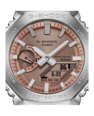Men Sports Functional Diver Japan Eco-Drive Digital Watch Timer CASIO GM-B2100AD-5AER Braun Dial image 8