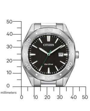 Men Klasické Japan Eco-Drive Analog Watch CITIZEN BM7631-52E Černá Dial 41mm image 6