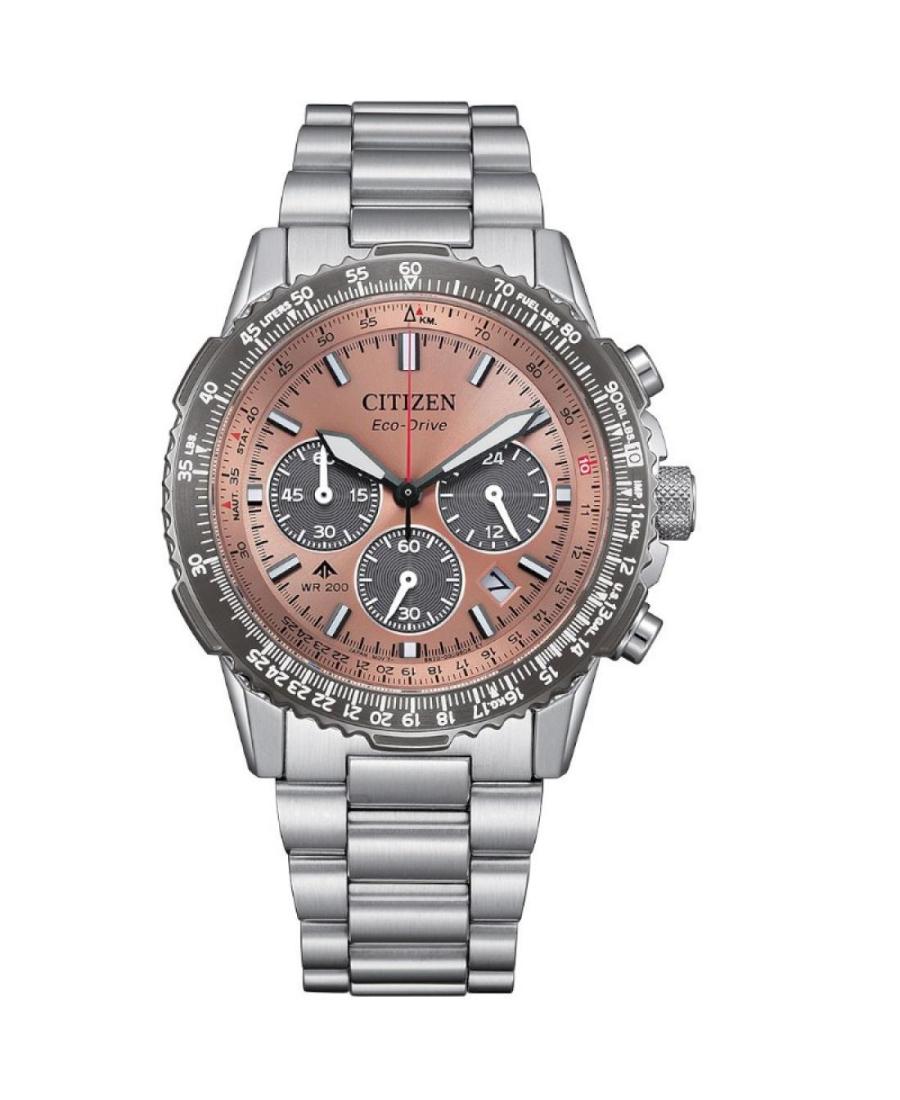 Men Sports Diver Japan Eco-Drive Analog Watch Chronograph CITIZEN CA4664-60X 40mm