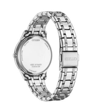 Moteriškas Klasikinis Japoniškas Elektroninis, Solar Rodyklinis Watch CITIZEN EM0411-71X Rožinis Dial 34mm image 1