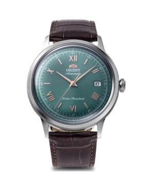 Vyriškas Klasikinis Japoniškas Kvarcinis - elektroninis, Solar Rodyklinis Watch ORIENT RA-AC0023E30B Žalia Dial 41mm