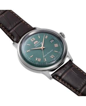 Men Klasické Japan Automatic Analog Watch ORIENT RA-AC0023E30B Zelená Dial 41mm image 6