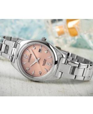 Women Klasické Japan Quartz Analog Watch CITIZEN EW2601-81Z Růžová Dial 29mm image 6