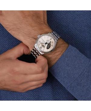 Men Classic Luxury Japan Automatic Analog Watch Skeleton ORIENT STAR RE-AV0B01S00B White Dial 41mm image 2