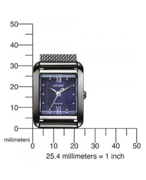 Women Klasické Japan Eco-Drive Analog Watch CITIZEN EW5597-63L Modrá Dial 21.5mm image 6