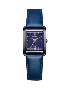 Women Klasické Japan Eco-Drive Analog Watch CITIZEN EW5597-63L Modrá Dial 21.5mm image 8