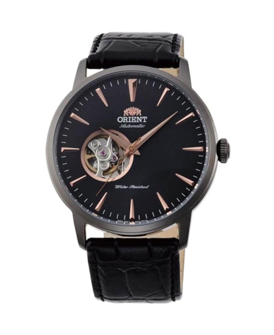 Men Classic Japan Automatic Analog Watch Skeleton ORIENT TAG02001B0 Black Dial 41mm