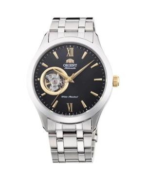 Men Klasické Japan Automatic Analog Watch Skeleton ORIENT TAG03002B0 Černá Dial