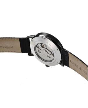 Men Klasické Japan Automatic Analog Watch Skeleton ORIENT TAG02001B0 Černá Dial 41mm image 3