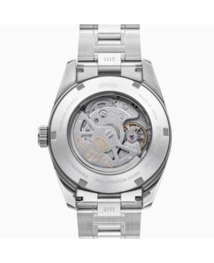 Vyriškas Klasikinis Japoniškas Kvarcinis - elektroninis, Solar Rodyklinis Watch ORIENT STAR RE-AU0107E00B Žalia Dial image 5