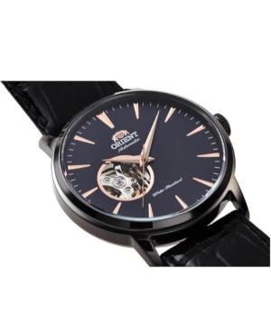 Men Klasické Japan Automatic Analog Watch Skeleton ORIENT TAG02001B0 Černá Dial 41mm image 5