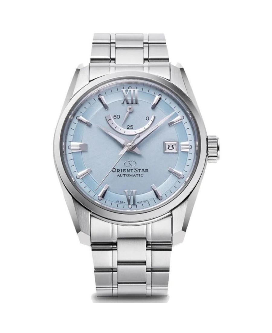 Men Classic Japan Automatic Analog Watch ORIENT STAR RE-AU0109L00B Blue Dial 39.3mm