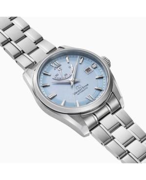 Vyriškas Klasikinis Japoniškas Kvarcinis - elektroninis, Solar Rodyklinis Watch ORIENT STAR RE-AU0109L00B Mėlyna Dial 39.3mm image 4