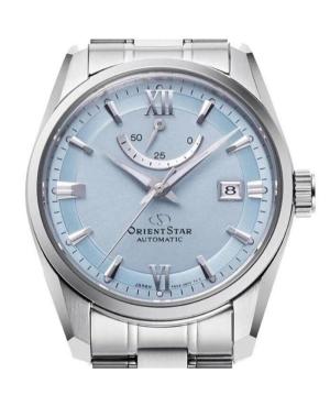 Vyriškas Klasikinis Japoniškas Kvarcinis - elektroninis, Solar Rodyklinis Watch ORIENT STAR RE-AU0109L00B Mėlyna Dial 39.3mm image 5